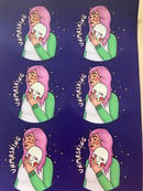 Image of Unmasking sticker - (88mm)