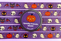 Image 1 of Spooky Friends Halloween Washi Tape