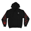 Rose Hoodie (Black RW)