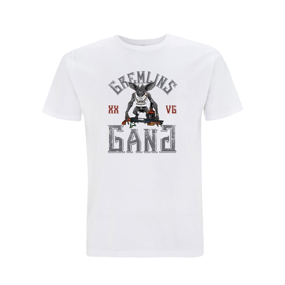 Image of TEE-SHIRT BLANC - GREMLINZ GANG XXVG