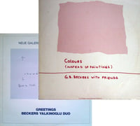 Image of Günther Beckers - Colours + Greetings 2LP Set