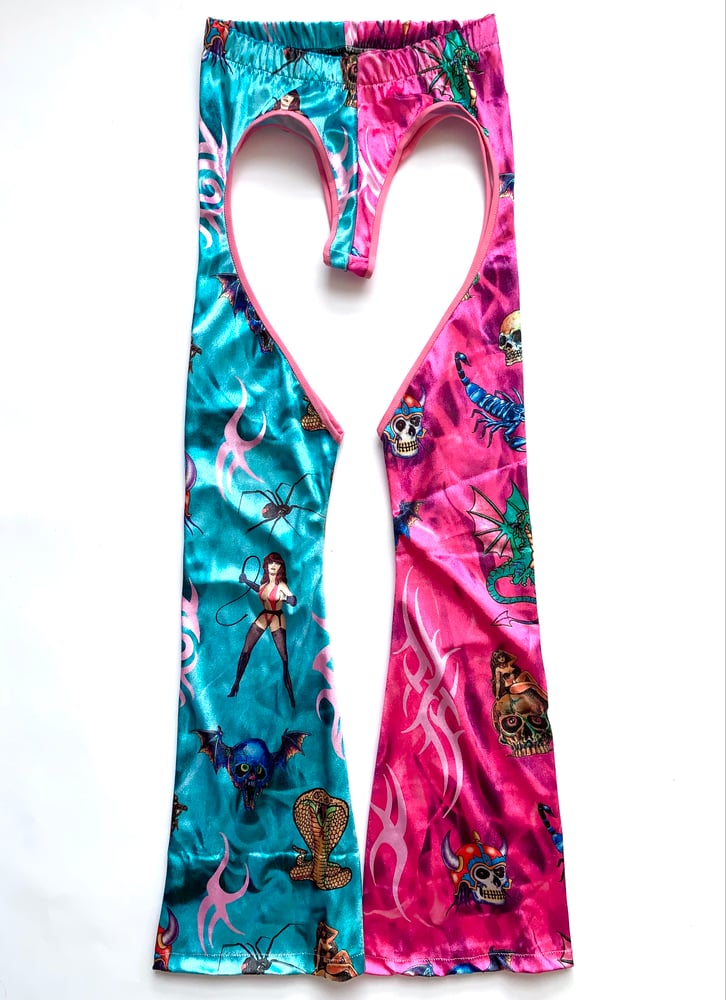Image of Vixen - Heart flare pants