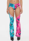 Vixen - Heart flare pants