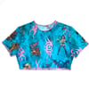 Vixen - Mesh crop tee