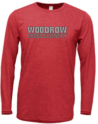 Woodrow XC Triblend Long sleeve fundraiser