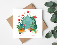 Garden Shed Birthday Card