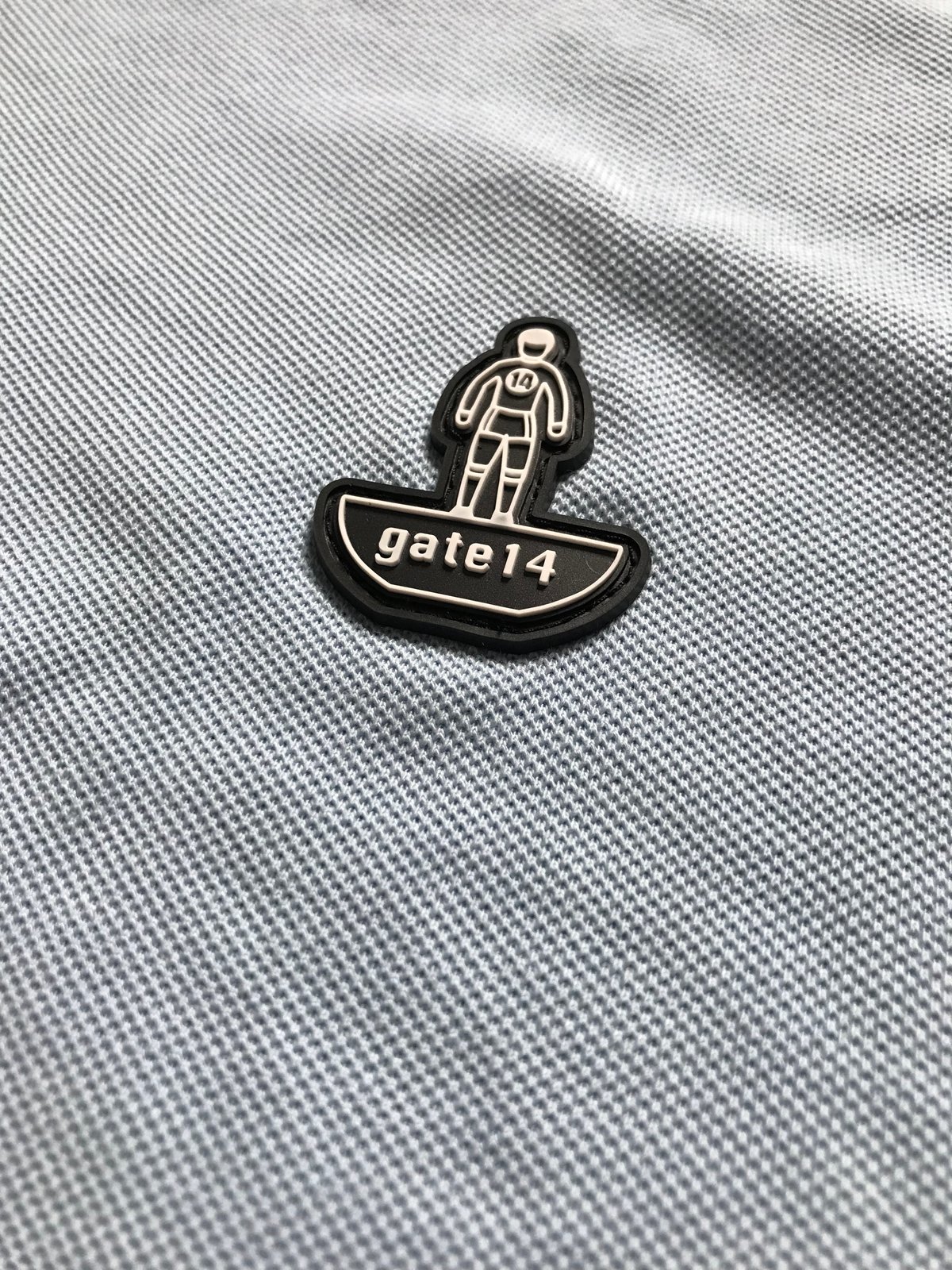 Image of SALE: Subbuteo Patch Polo Baby Blue