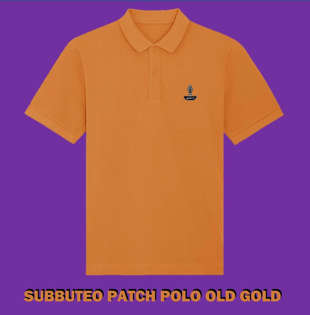 Image of SALE: Subbuteo Patch Polo Old Gold