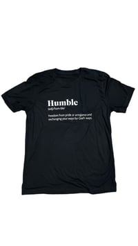 Black Humble Definition Tee