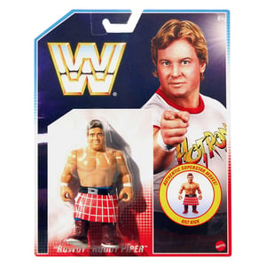 WWE Retro Figures “Rowdy” Roddy Piper 4.5" Action Figure