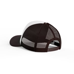 "TOO FAR GONE" BROWN TWO-TONE TRUCKER