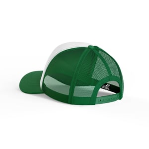 "TOO FAR GONE" GREEN TWO-TONE TRUCKER