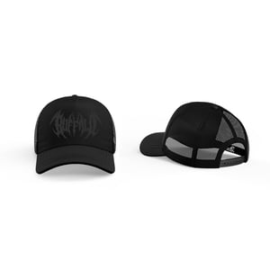 "TOO FAR GONE" ALL BLACK TRUCKER