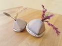 Set Floreritos piedra.  Stone flowerpot set