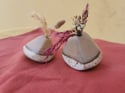 Set Floreritos piedra.  Stone flowerpot set