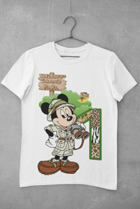 Image 2 of Mickey Mouse Safari - Birthday - Squad Shirts