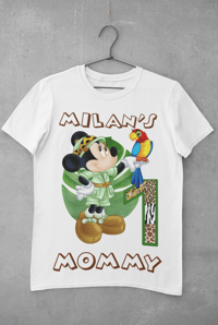 Image 5 of Mickey Mouse Safari - Birthday - Squad Shirts