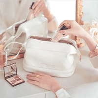 Spacious Cosmetic Bag XL pouch Multipurpose Travel Makeup Bag Portable Roomie Storage Organizer
