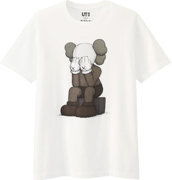 New with tag KAWS x Uniqlo Flayed Tee TShirts JAPAN Size XL  US Size L    eBay