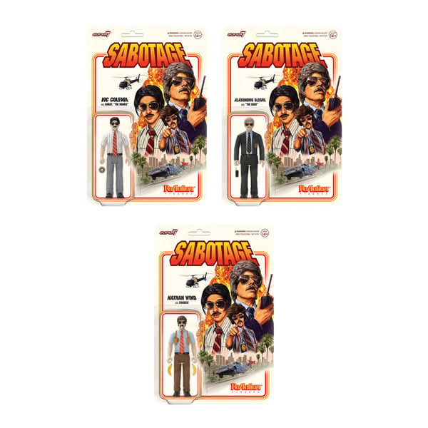 Image of Beastie Boys ReAction SABOTAGE Set of 3 - PreOrder