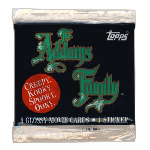 THE ADDAMS FAMILY TRADING CARDS - TOPPS - 1991 Image 2