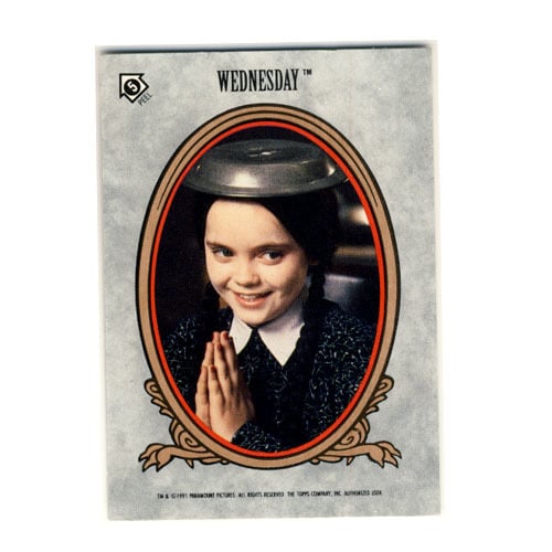 THE ADDAMS FAMILY TRADING CARDS - TOPPS - 1991 Image 4