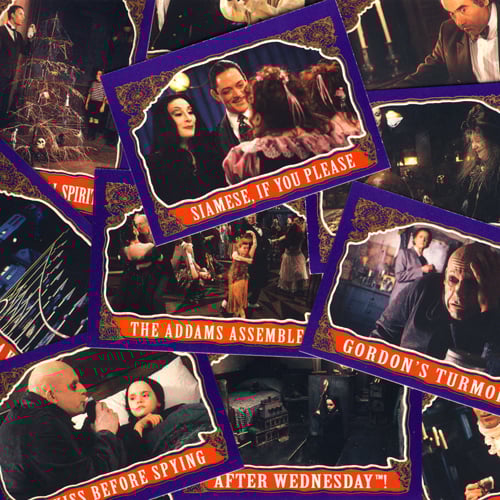 THE ADDAMS FAMILY TRADING CARDS - TOPPS - 1991