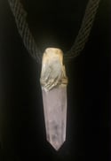 Adina Mills Rose Quartz Necklace 