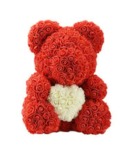 Rose Bear with Heart