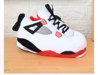 Jordan 4’s house shoes 