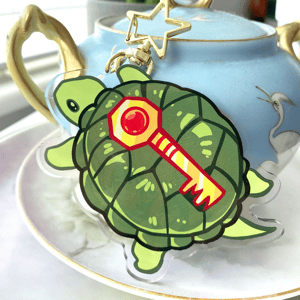 Get in the turtle - Double Sided Charm