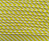 Yellow & White Striped Mini Piping (2.75m)