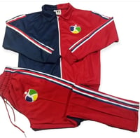 HALF RED/NAVY TRACKSUIT 