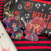 Eddie & Steve double sided Acrylic Charm