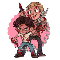 Image 2 of Creative Psychopaths Double-sided 2.5inch Charm
