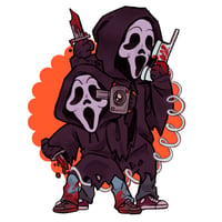 Image 3 of Creative Psychopaths Double-sided 2.5inch Charm