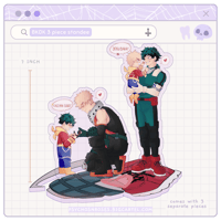 Image 1 of BKDK ♡ BNHA Acrylic Standee [PREORDER]