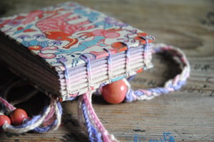 Marcelle - Carnet reliure copte - papier artisanal