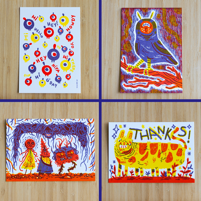 Image of Mini riso prints