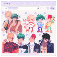 Image 1 of STICKERS ✧ BNHA