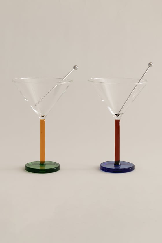 Image of Piano Cocktail Glasses Dizzy Set