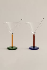 Image 1 of Piano Cocktail Glasses Dizzy Set