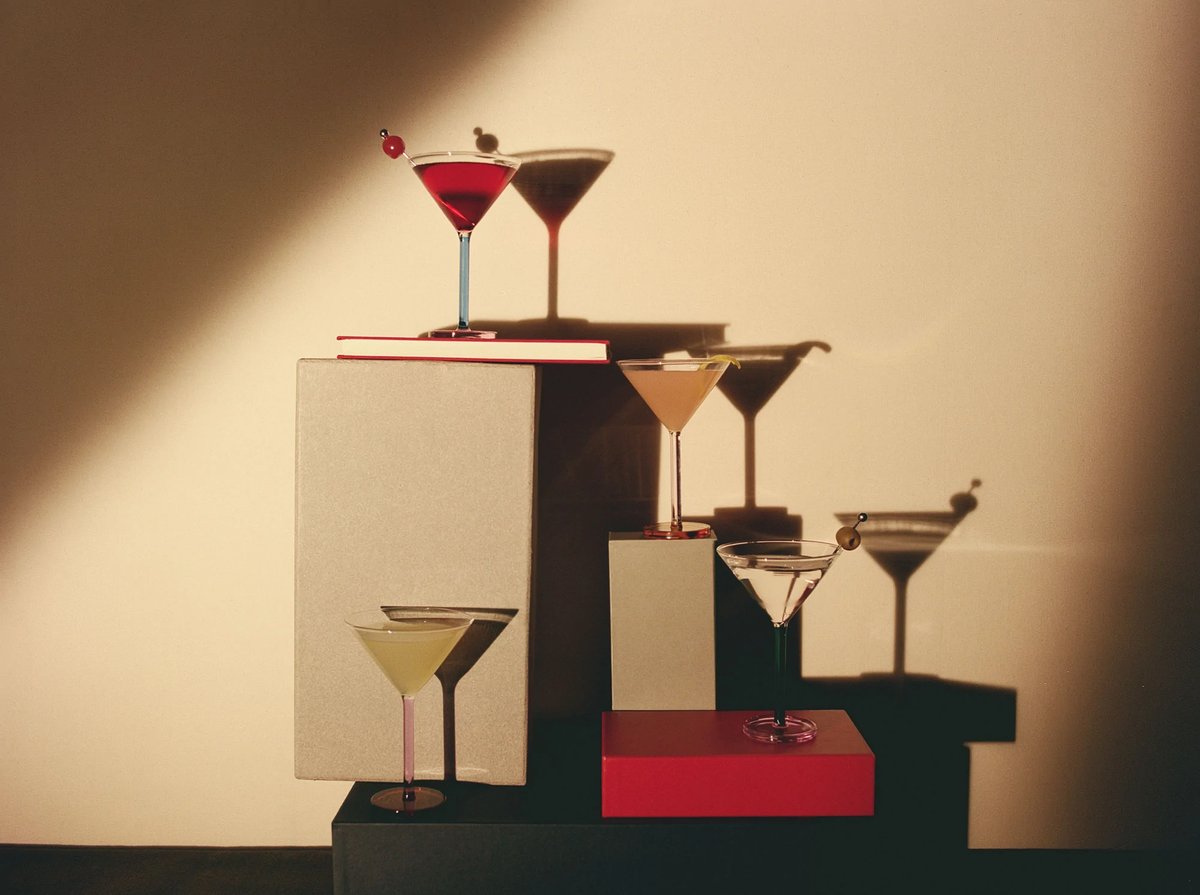 Dizzy Cocktail Glasses by Sophie Lou Jacobsen – Folkways