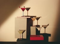 Image 4 of Piano Cocktail Glasses Dizzy Set