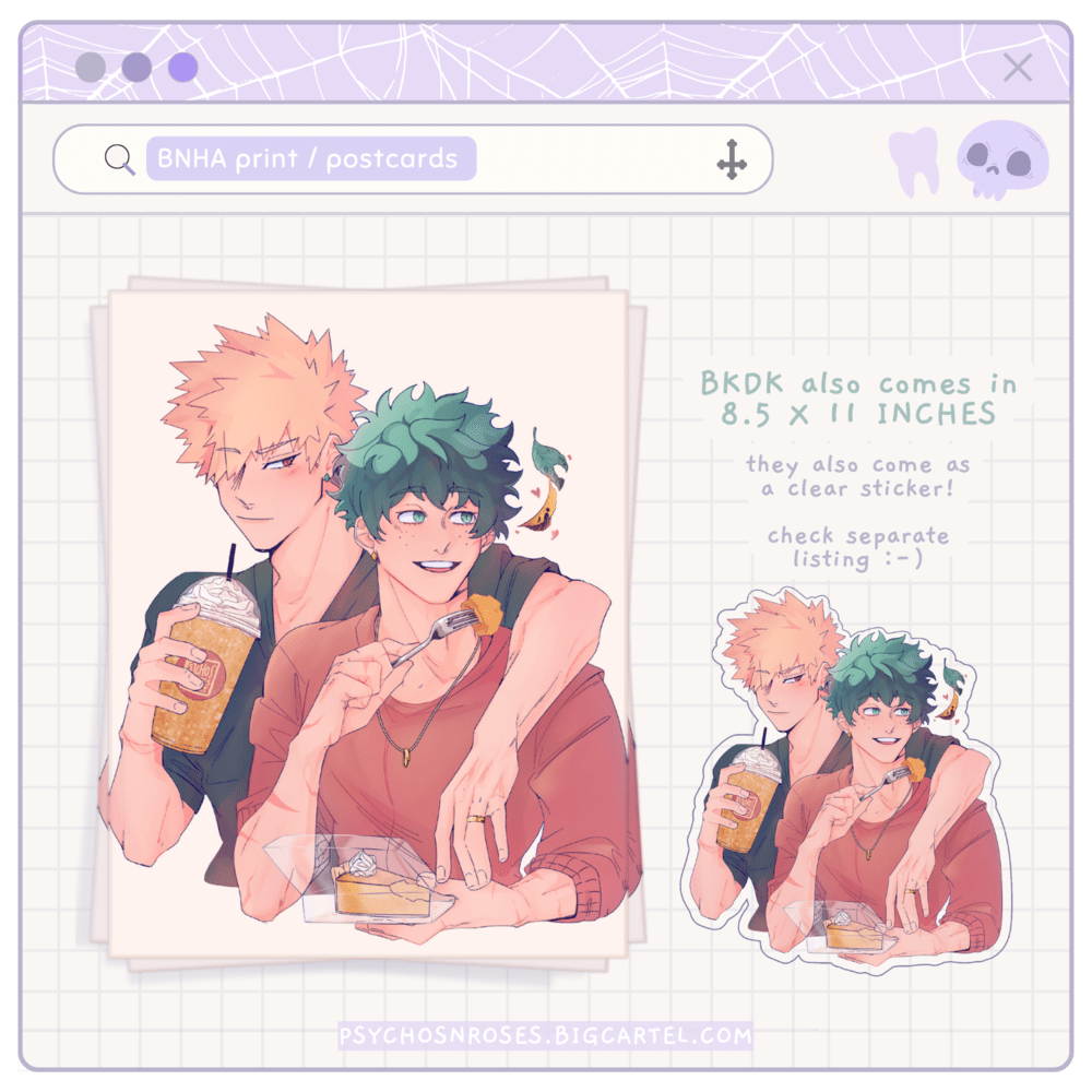 POSTCARDS ✧ BNHA [PREORDER]