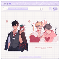 Image 1 of PATREON STICKERS ✧ Haikyuu!!