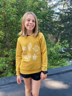 Image of Leaves Pullover, Organic Cotton, Ages 3-12