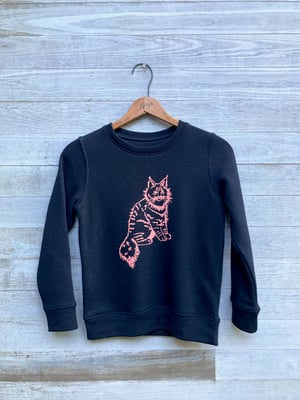Image of Gary the Cat Pullover, Organic Cotton, Ages 3-12