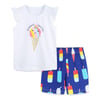 Girl's T-shirt 2 piece set 