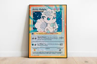 Image 1 of Alolan Vulpix Premium FanArt Print